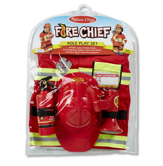 Melissa & Doug Fire Chief Costume