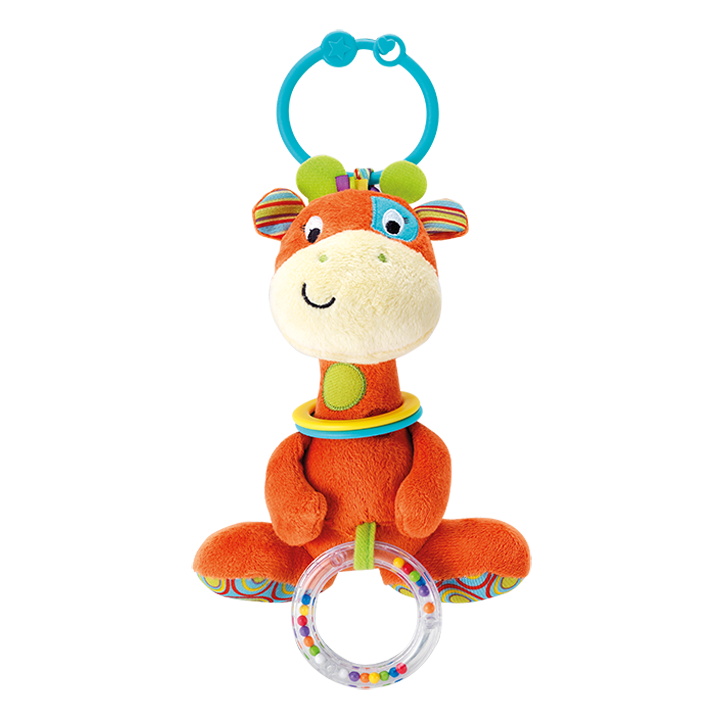 Winfun Patch The Giraffe Rattle With Rings