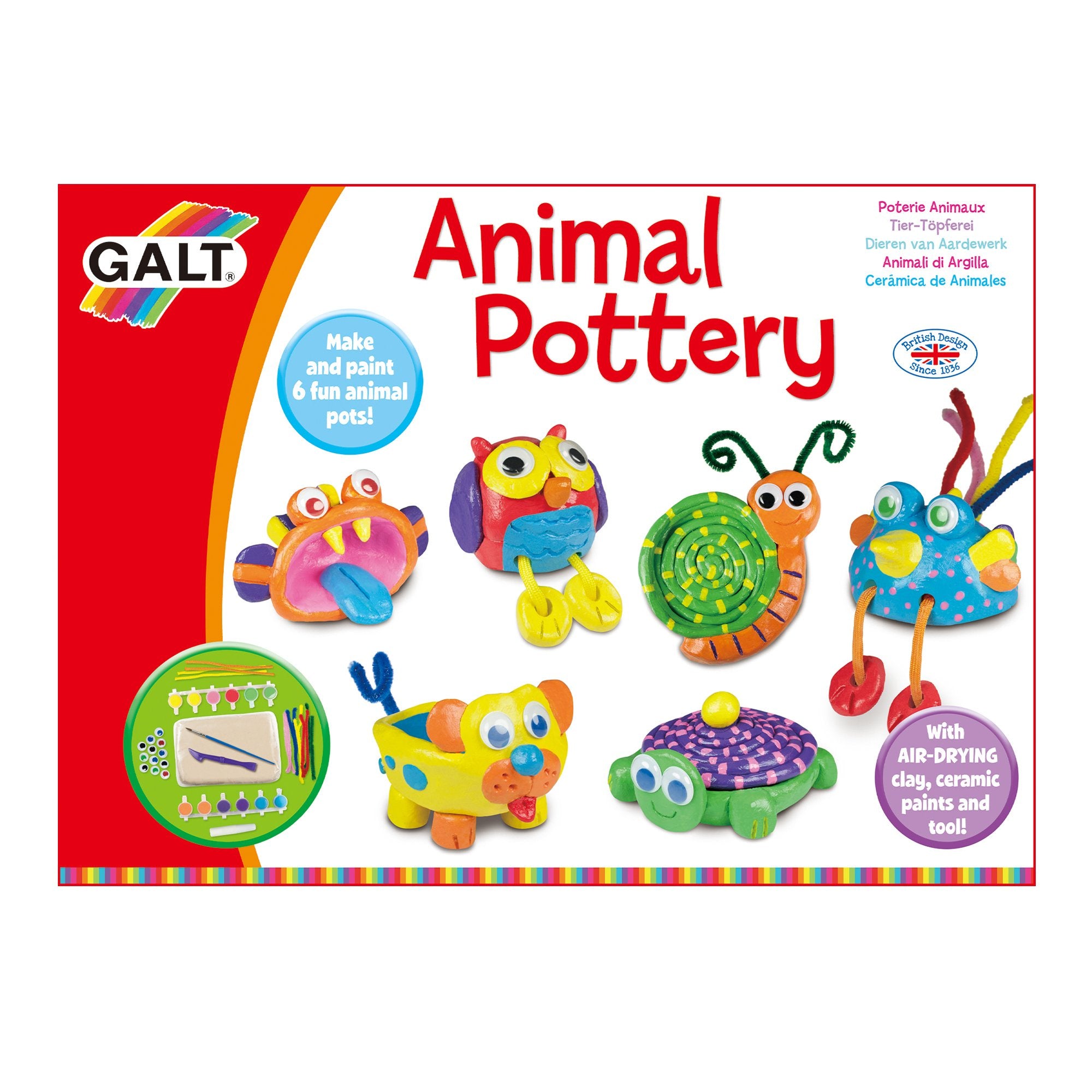 Galt Animal Pottery