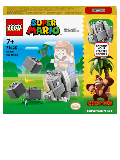 Lego Super Mario 71420 Rambi The Rhino Set