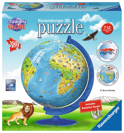 Ravensburger Childrens World Globe 3D Jigsaw Puzzle