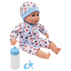 Dolls World Baby Joy 15" Soft Bodied Doll Boy