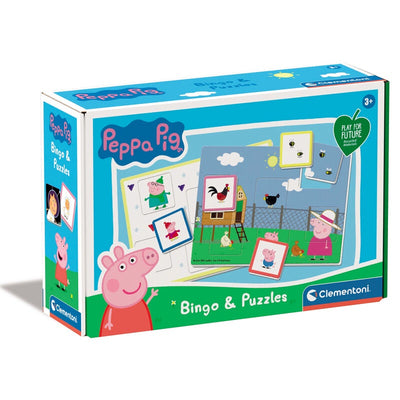 Peppa Pig Bingo And Puzzles Puzzle Set
