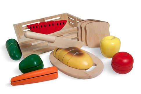Melissa & Doug Wooden Cutting Food