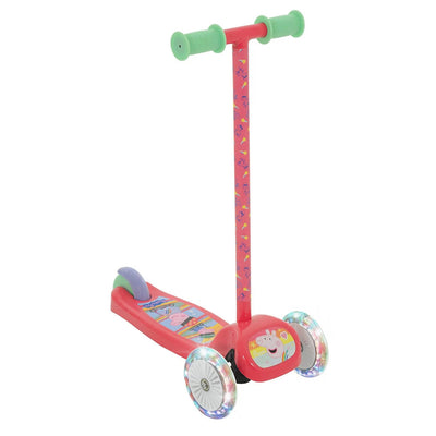 Peppa Pig Scooter Tilt N' Turn With Lights