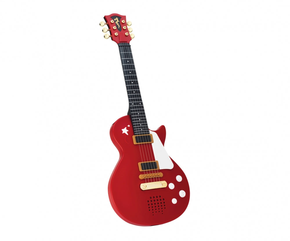 My Music World Rock Guitar Black/Red