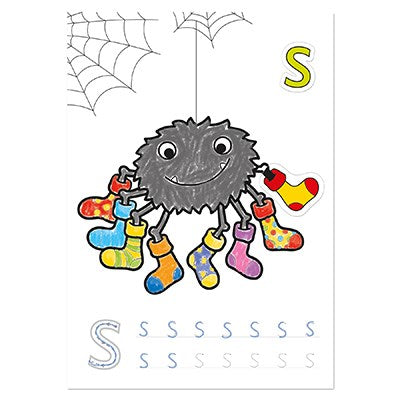 Orchard Toys ABC Sticker Colouring Book