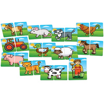 Orchard Toys Farmyard Heads & Tails