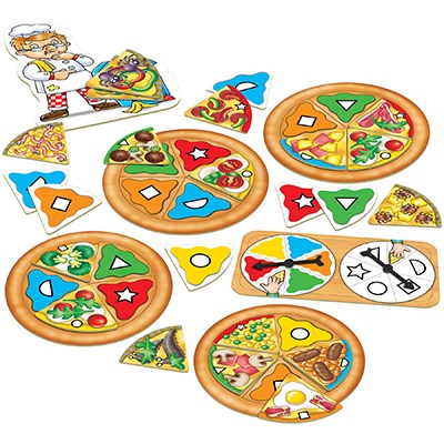 Orchard Toys Pizza Pizza Colour and Shapes Puzzle Game