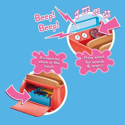 Peppa Pig Peppa's Big Red Car And Accessories