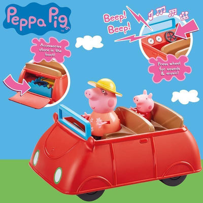 Peppa Pig Peppa's Big Red Car And Accessories