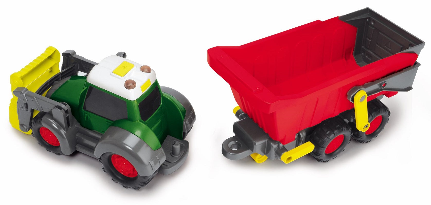 Dickie Toys Fendti Farm Tractor And Trailer