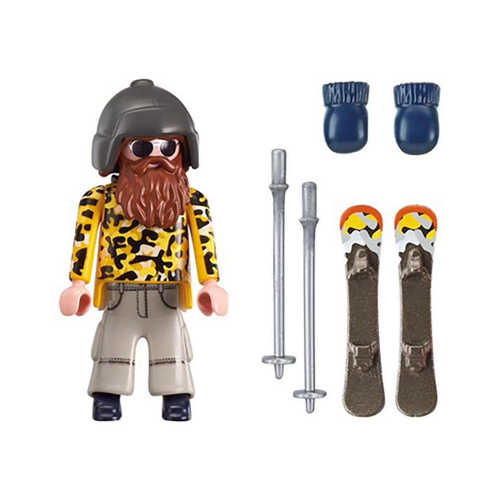 Playmobil Family Fun 9284 Skier With Poles