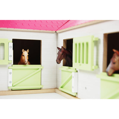 Kids Globe Horse Stable With Storage Boxes