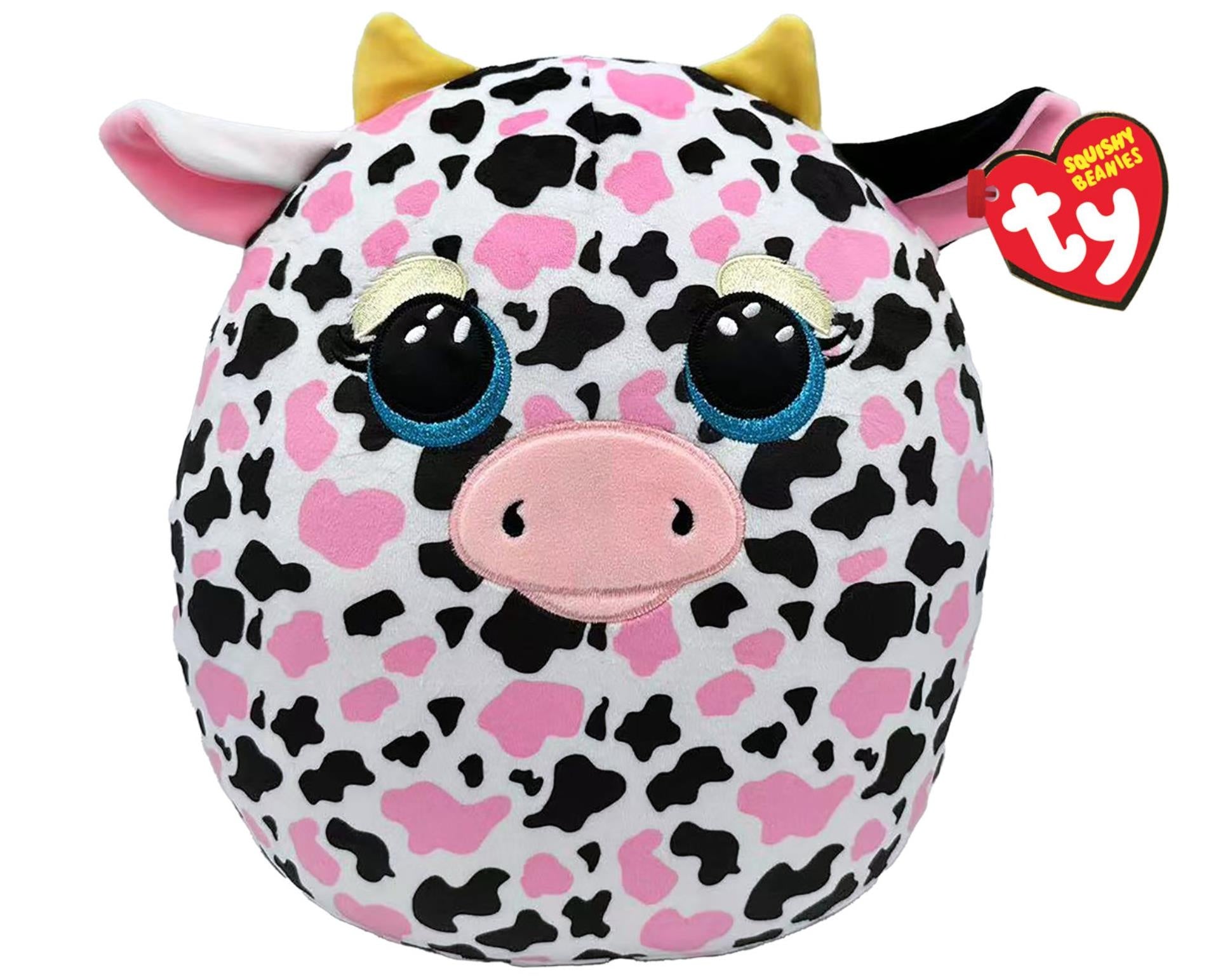 TY Milkshake Cow Squishaboo Soft Toy 14"