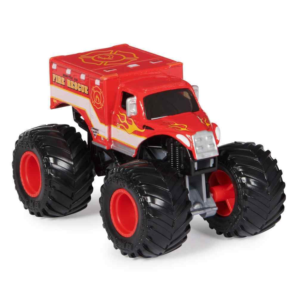 Monster Jam Monster Trucks 1:64 Fire Rescue