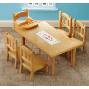 Sylvanian Families Family Table and Chairs