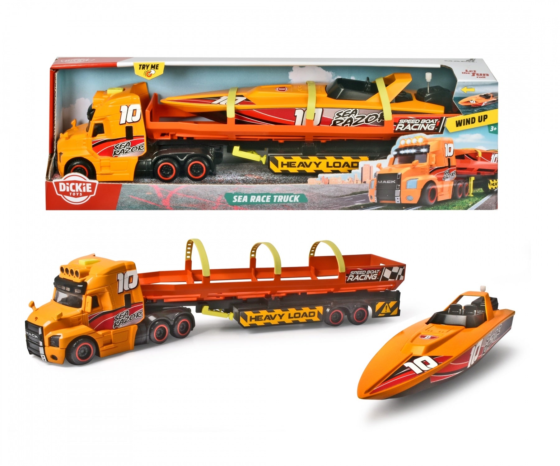 Dickie Toys Sea Race Truck