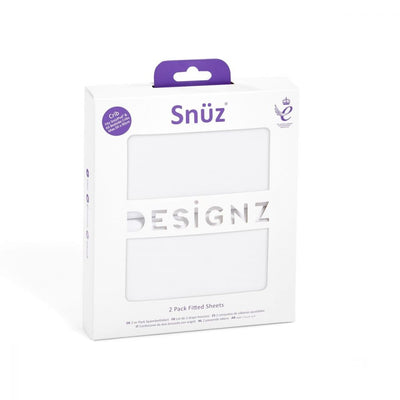 Snuz 2 Pack Fitted Sheets - SnuzPod / Crib