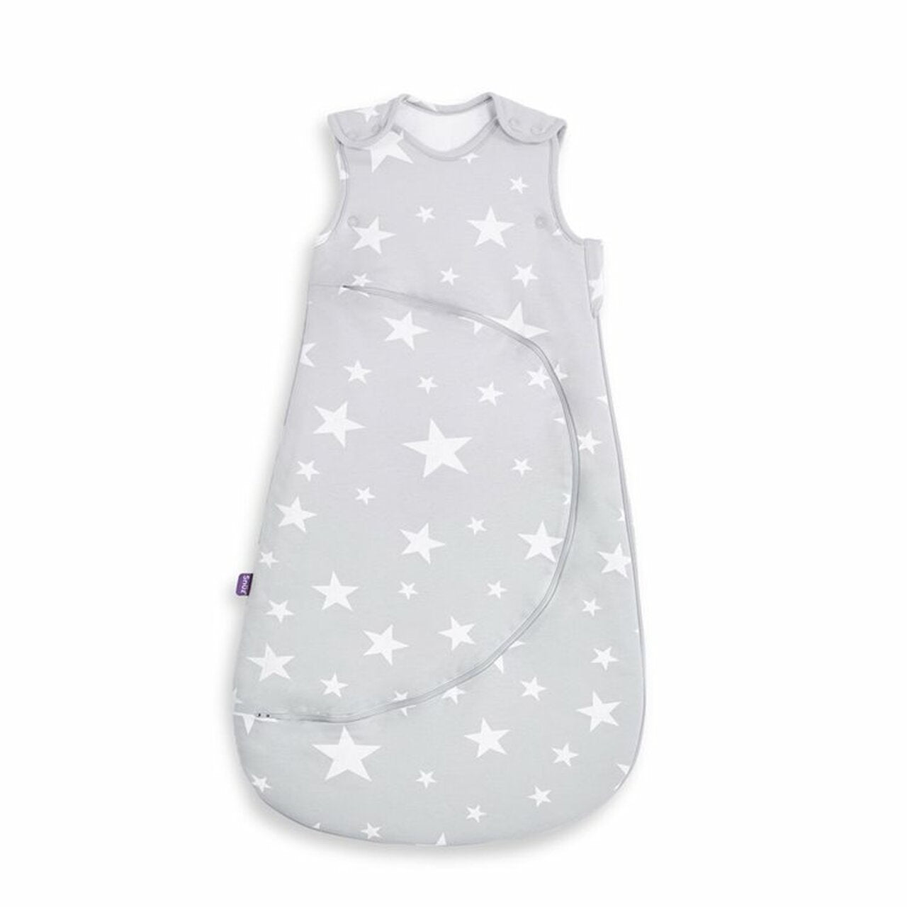 SnuzPouch Sleeping Bag- 2.5 Tog / 0-6 Months - White Star