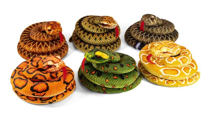 Snake Soft Toy 150cm Assorted