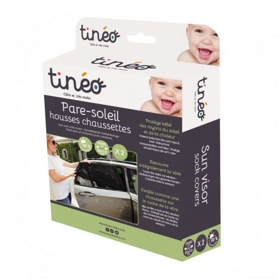 Tineo Car Rear Door Sun Visor Sock Cover