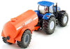 Siku New Holland Tractor With Single Axle Abbey Tanker 1:50