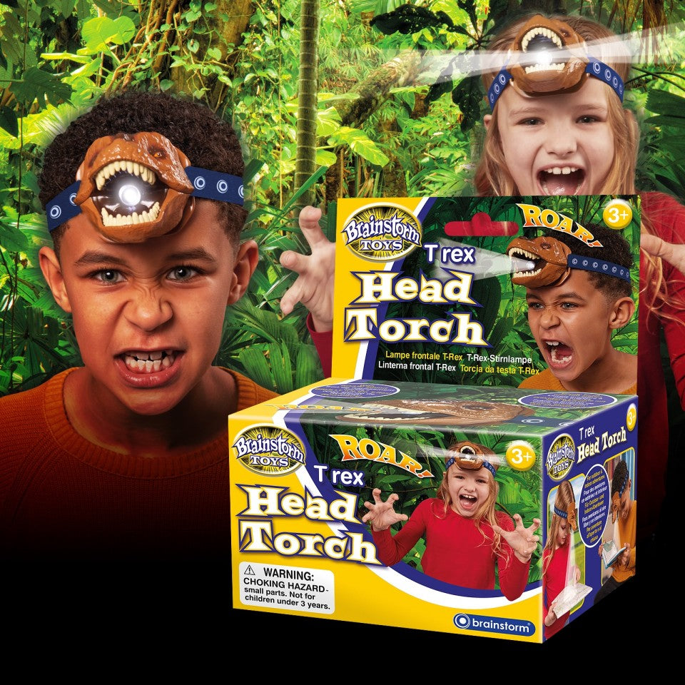 Brainstorm T Rex Head Torch