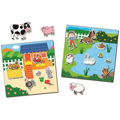 Galt Reusable Sticker Book Farm