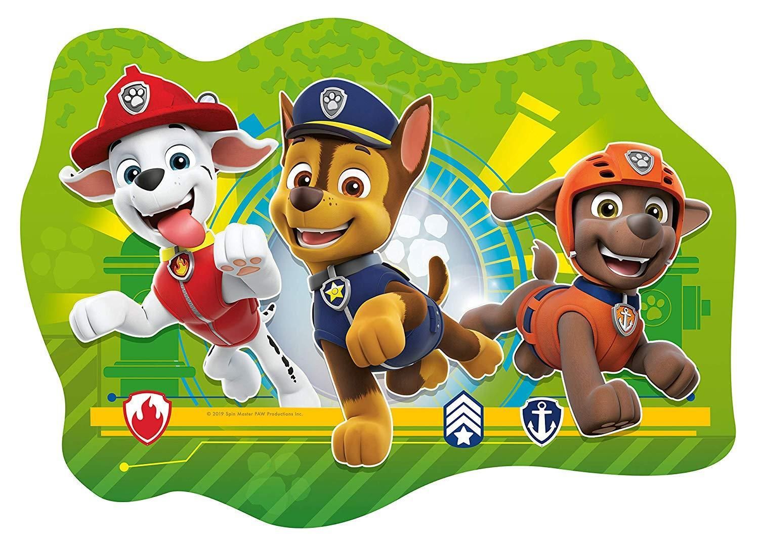 Paw Patrol 4 In A Box Large Shaped Jigsaw Puzzles