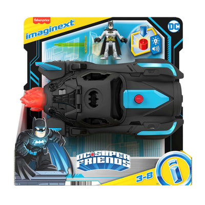 Imaginext DC Super Friends Batman Batmobil With Lights And Sounds