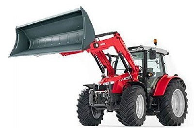 BRITAINS 43082A1 Massey Fergusson 6616 Tractor With Loader&nbsp;Die cast model Massey Ferguson 6616 frontloader tractor with original decal detail, enclosed cab, front wheel steering, rear 3-point hitch, front hitch, rolling wheels with tyre tread detail. Frontloader arm raises and lowers, 3 interchangeable accessories including bucket and bale clamp.&nbsp;Model construction- Die Cast Metal &amp; PlasticModel scale- 1-32Approximate dimensions- 21 x 8 x 10 cm*Suitable For Ages 3+