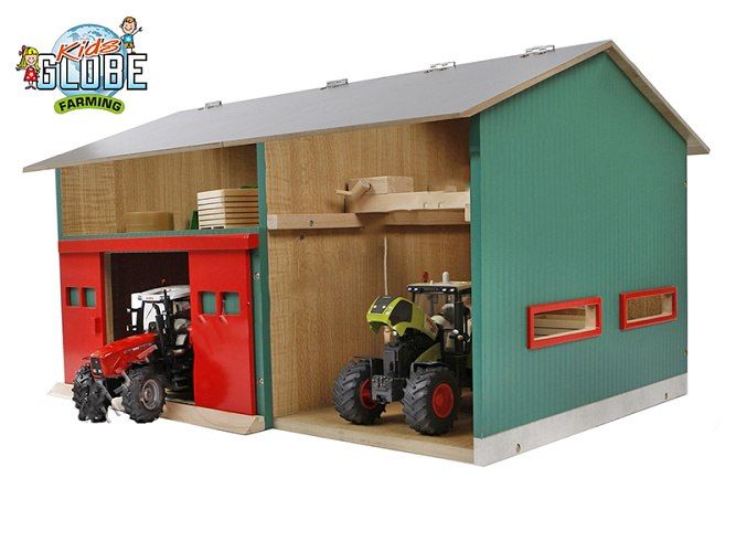 Kids Globe Farm Workshop With Storage Area 1:32