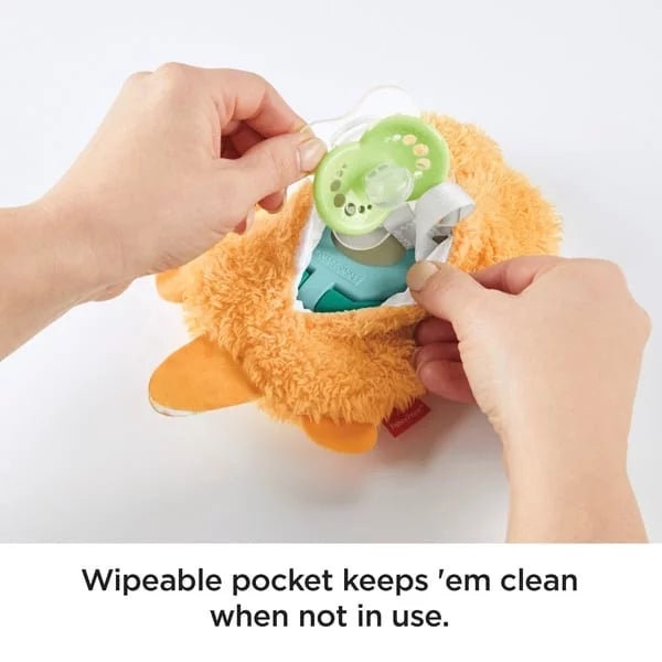 Fisher Price Clipimals Universal Pacifier Holder Otter