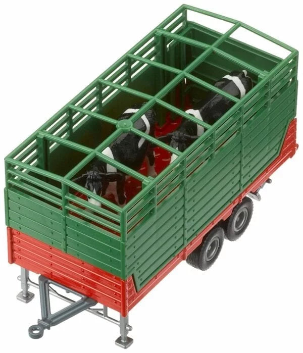 Siku Viehanhanger Cattle Trailer With 2 Cows 1:32